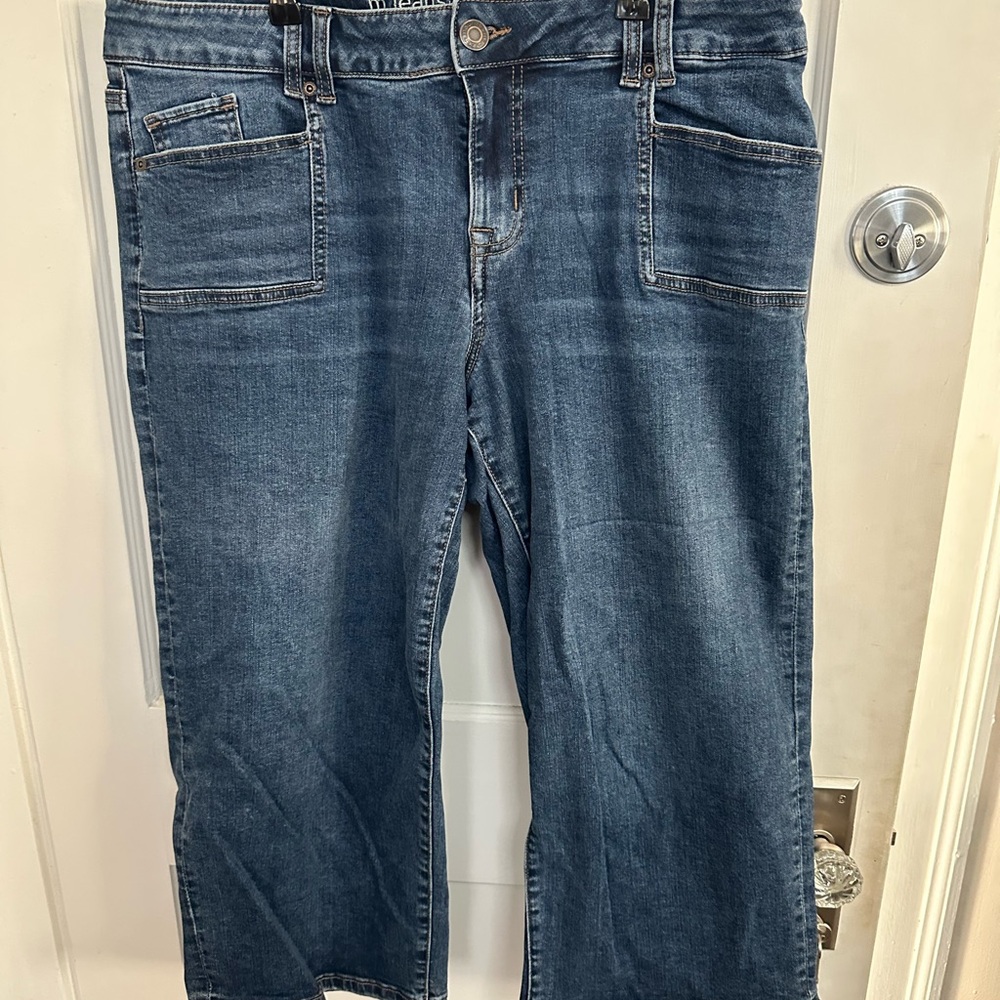 Maurices Blue Flare & Wide Leg Jeans